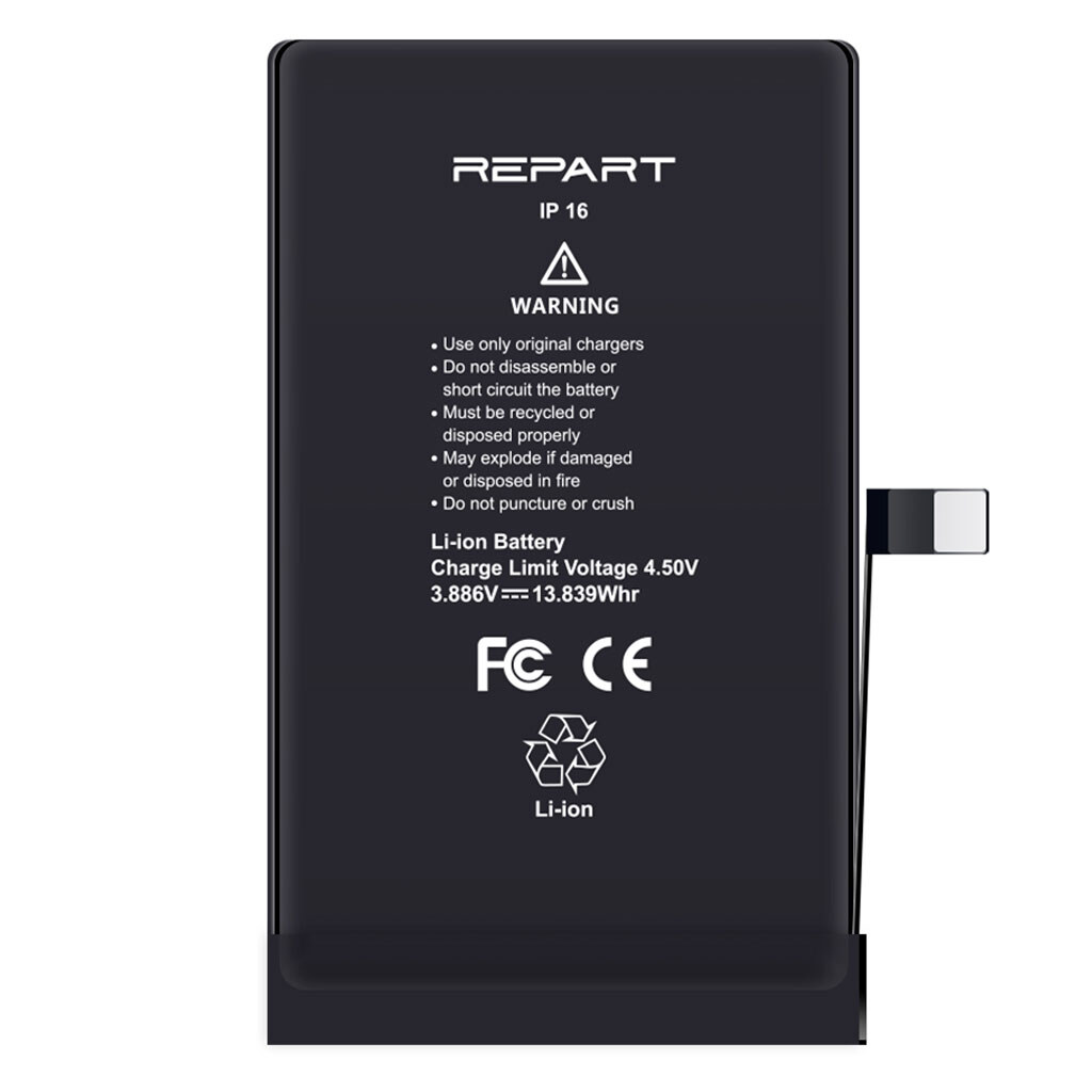 Акумулятор Apple iPhone 16, REPART, High quality - № 2 Акумулятор Apple iPhone 16, REPART, High quality - № 2