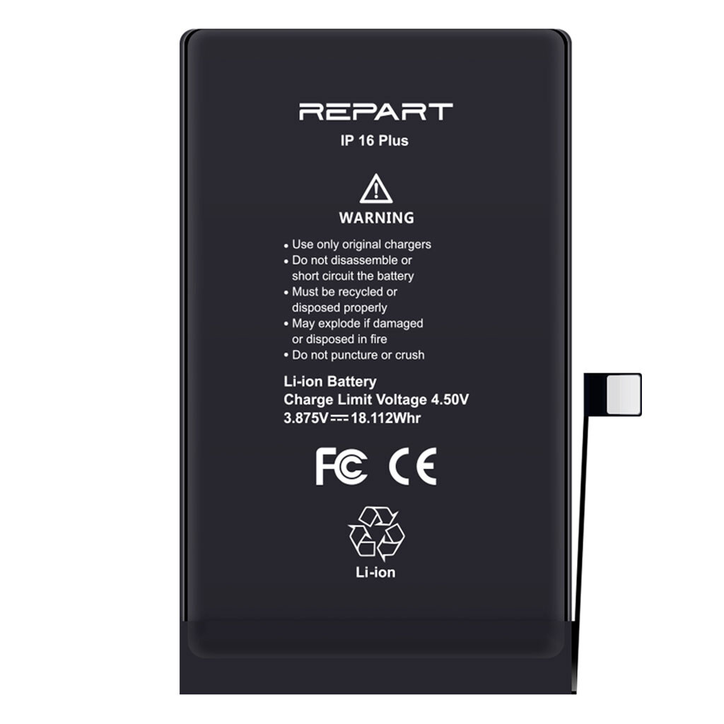 Аккумулятор Apple iPhone 16 Plus, REPART, High quality - № 2 Аккумулятор Apple iPhone 16 Plus, REPART, High quality - № 2