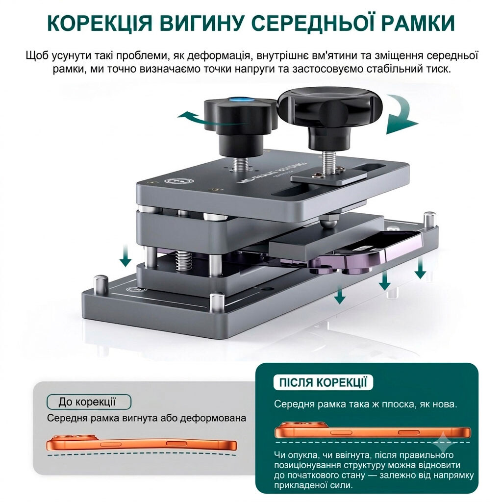 Платформа для вирівнювання корпусу TBK215B - № 2 Платформа для вирівнювання корпусу TBK215B - № 2