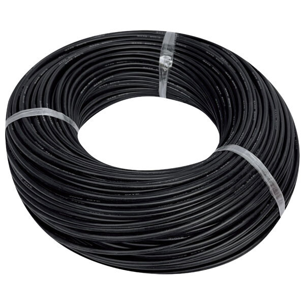 Провод силиконовый 6AWG, Черный - № 1 Провод силиконовый 6AWG, Черный - № 1