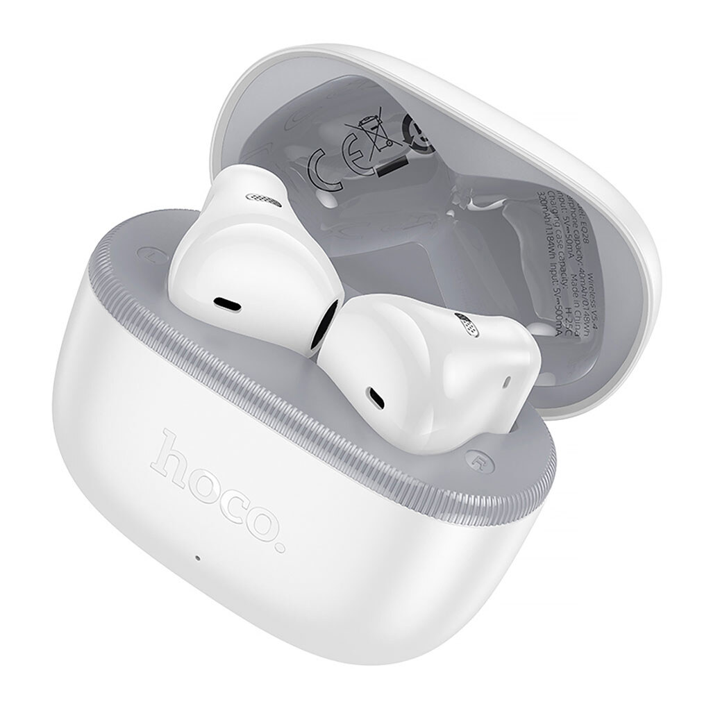 Bluetooth-гарнітура Hoco EQ28 Bird, Стерео, Білий - № 2 Bluetooth-гарнітура Hoco EQ28 Bird, Стерео, Білий - № 2