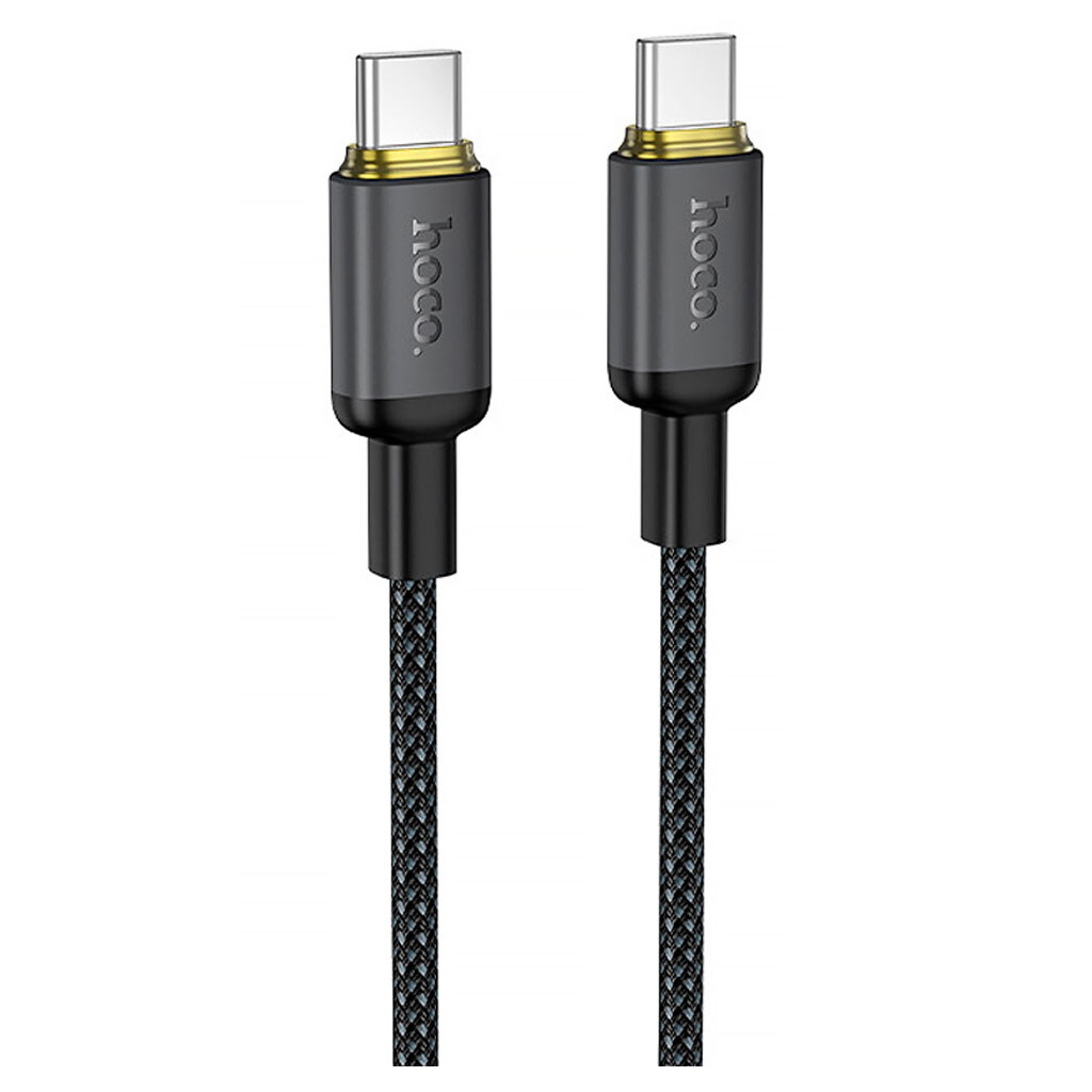 USB кабель Hoco X128 Benefit, Type-C, 1.0 м., Чорний - № 1 USB кабель Hoco X128 Benefit, Type-C, 1.0 м., Чорний - № 1