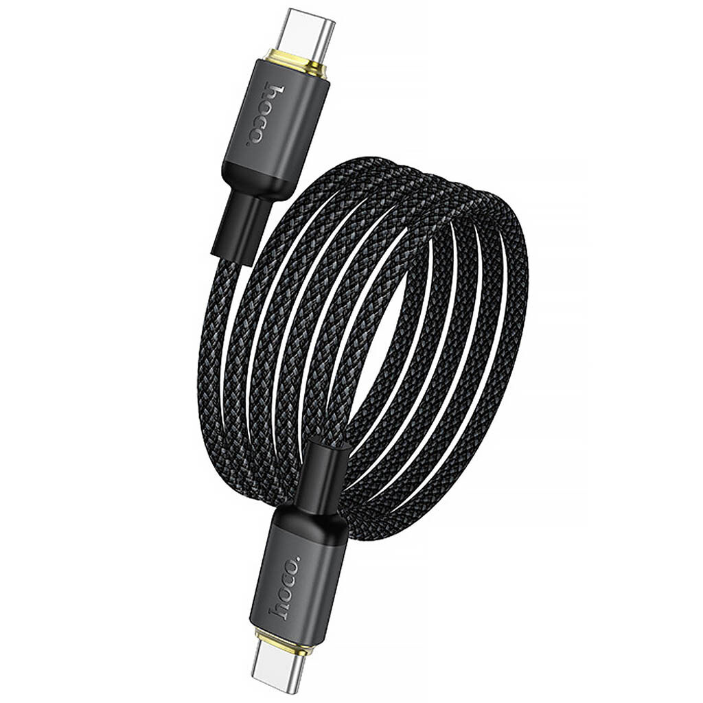 USB кабель Hoco X128 Benefit, Type-C, 1.0 м., Чорний - № 4 USB кабель Hoco X128 Benefit, Type-C, 1.0 м., Чорний - № 4
