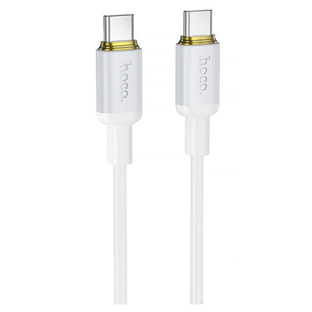 USB кабель Hoco X128 Benefit, Type-C, 1.0 м., Білий - № 1 USB кабель Hoco X128 Benefit, Type-C, 1.0 м., Білий - № 1