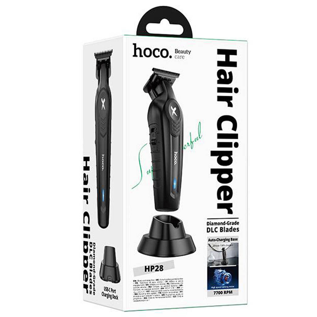 Машинка для стрижки Hoco HP28, Черный - № 3 Машинка для стрижки Hoco HP28, Черный - № 3