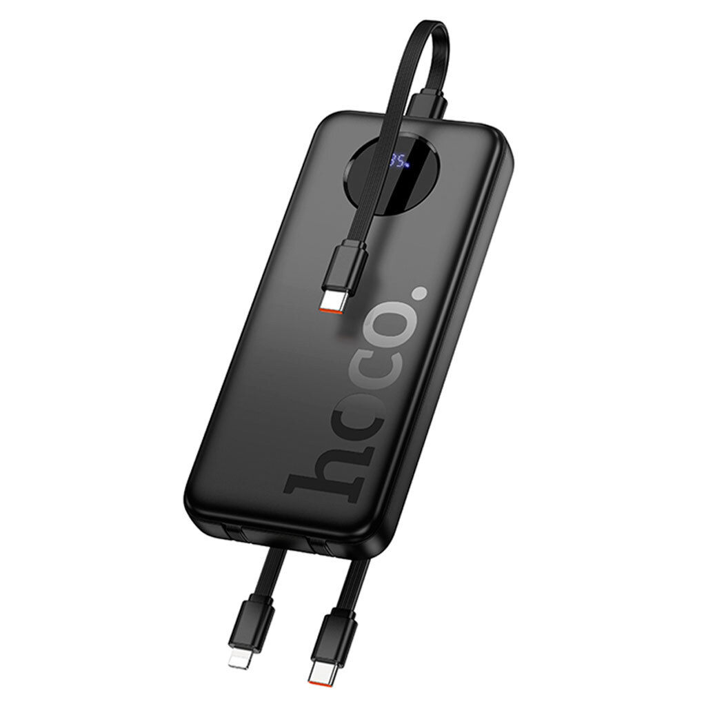 Портативна батарея (Power Bank) Hoco J132 Sabio, 10000 mAh, Чорний - № 1 Портативна батарея (Power Bank) Hoco J132 Sabio, 10000 mAh, Чорний - № 1