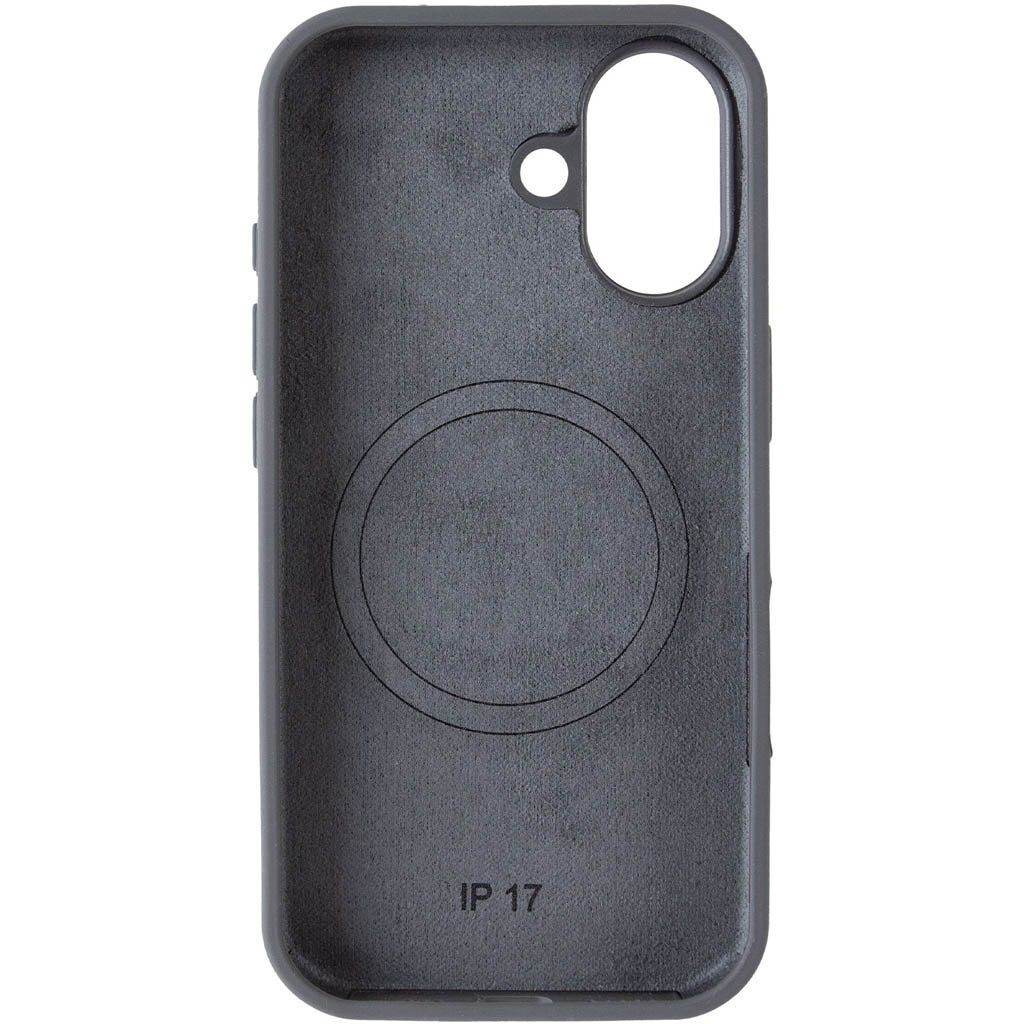 Чехол (накладка) Apple iPhone 17, Air Beats Two Colors, MagSafe, Серый - № 3 Чехол (накладка) Apple iPhone 17, Air Beats Two Colors, MagSafe, Серый - № 3