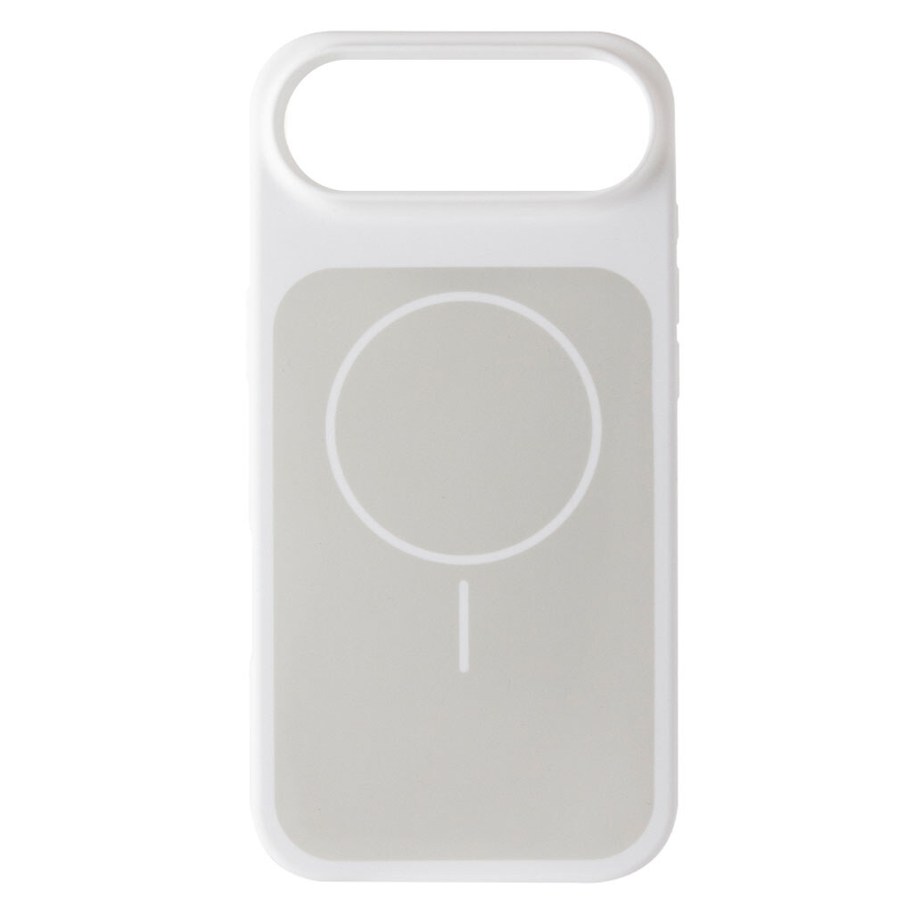 Чехол (накладка) Apple iPhone 17 Air, Air Beats Two Colors, MagSafe, Белый - № 1 Чехол (накладка) Apple iPhone 17 Air, Air Beats Two Colors, MagSafe, Белый - № 1