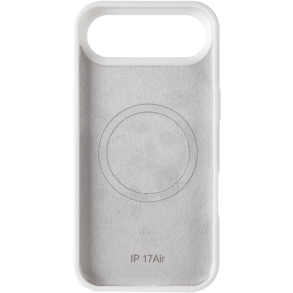 Чехол (накладка) Apple iPhone 17 Air, Air Beats Two Colors, MagSafe, Белый - № 3 Чехол (накладка) Apple iPhone 17 Air, Air Beats Two Colors, MagSafe, Белый - № 3
