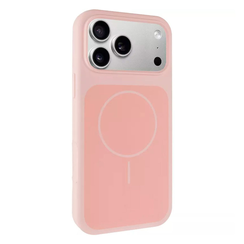 Чехол (накладка) Apple iPhone 17 Pro, Air Beats Two Colors, MagSafe, Розовый - № 2 Чехол (накладка) Apple iPhone 17 Pro, Air Beats Two Colors, MagSafe, Розовый - № 2