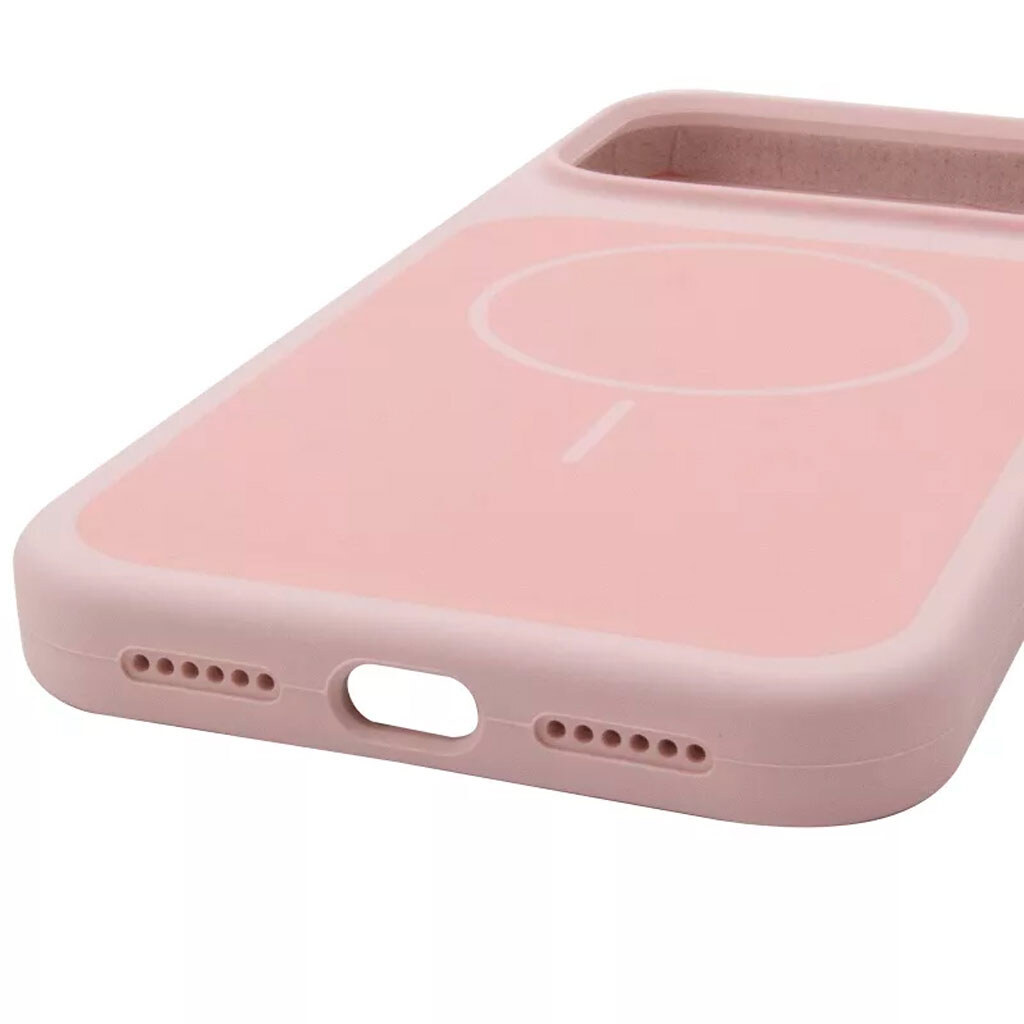 Чехол (накладка) Apple iPhone 17 Pro, Air Beats Two Colors, MagSafe, Розовый - № 5 Чехол (накладка) Apple iPhone 17 Pro, Air Beats Two Colors, MagSafe, Розовый - № 5