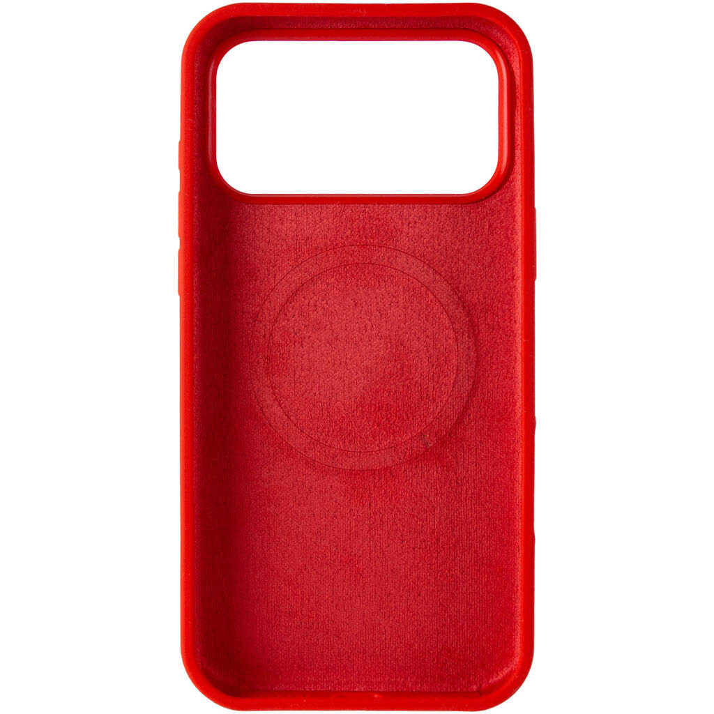 Чехол (накладка) Apple iPhone 17 Pro Max, Air Beats Two Colors, MagSafe, Красный - № 3 Чехол (накладка) Apple iPhone 17 Pro Max, Air Beats Two Colors, MagSafe, Красный - № 3