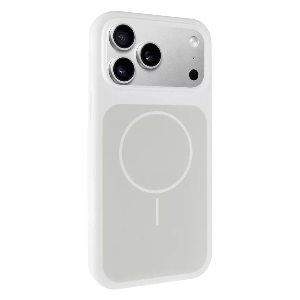 Чехол (накладка) Apple iPhone 17 Pro Max, Air Beats Two Colors, MagSafe, Белый - № 2 Чехол (накладка) Apple iPhone 17 Pro Max, Air Beats Two Colors, MagSafe, Белый - № 2