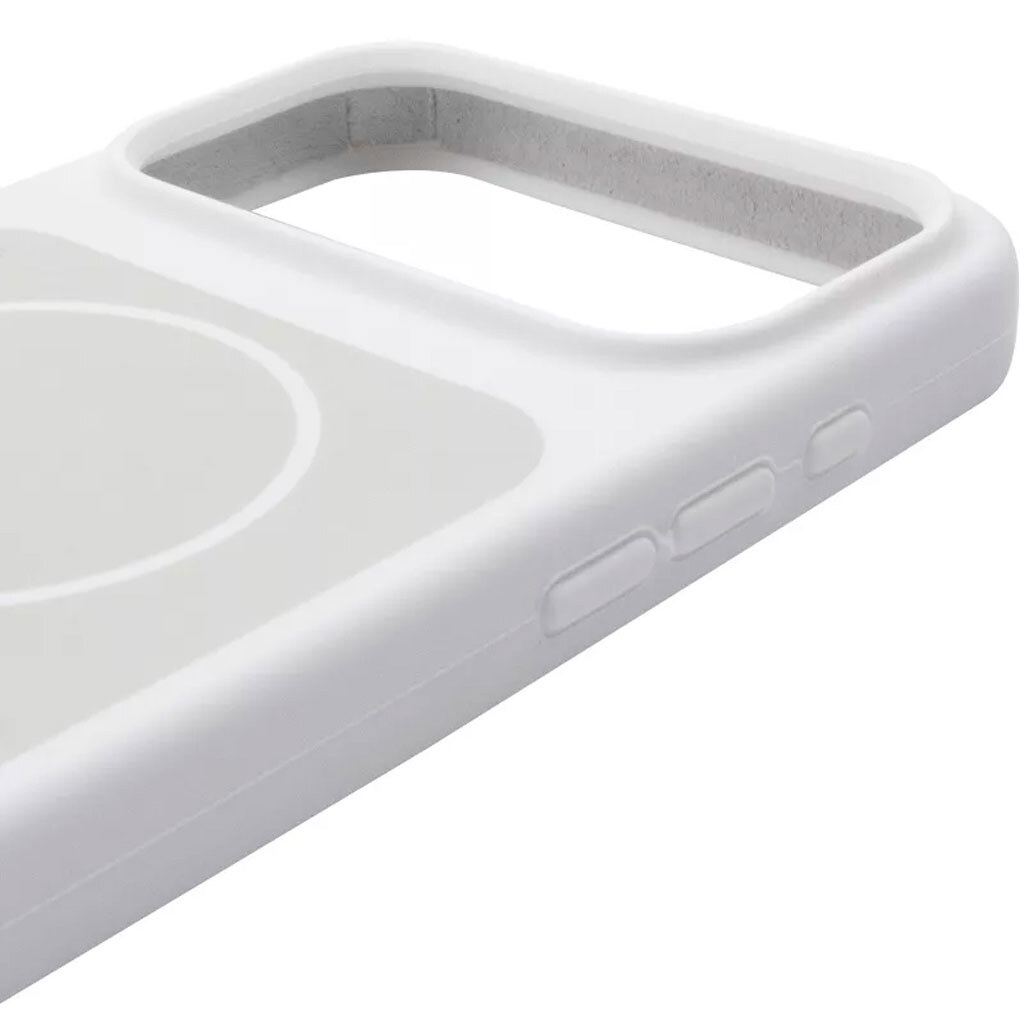 Чехол (накладка) Apple iPhone 17 Pro Max, Air Beats Two Colors, MagSafe, Белый - № 4 Чехол (накладка) Apple iPhone 17 Pro Max, Air Beats Two Colors, MagSafe, Белый - № 4