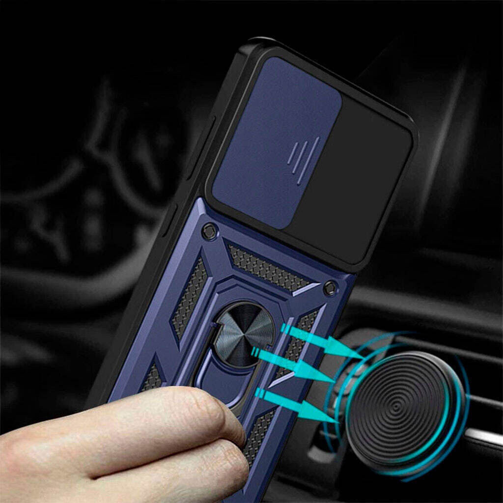 Чохол (накладка) Motorola Edge 70 Fusion / Edge 70 Fusion Plus, Armor Guard Shield, Синій - № 5 Чохол (накладка) Motorola Edge 70 Fusion / Edge 70 Fusion Plus, Armor Guard Shield, Синій - № 5