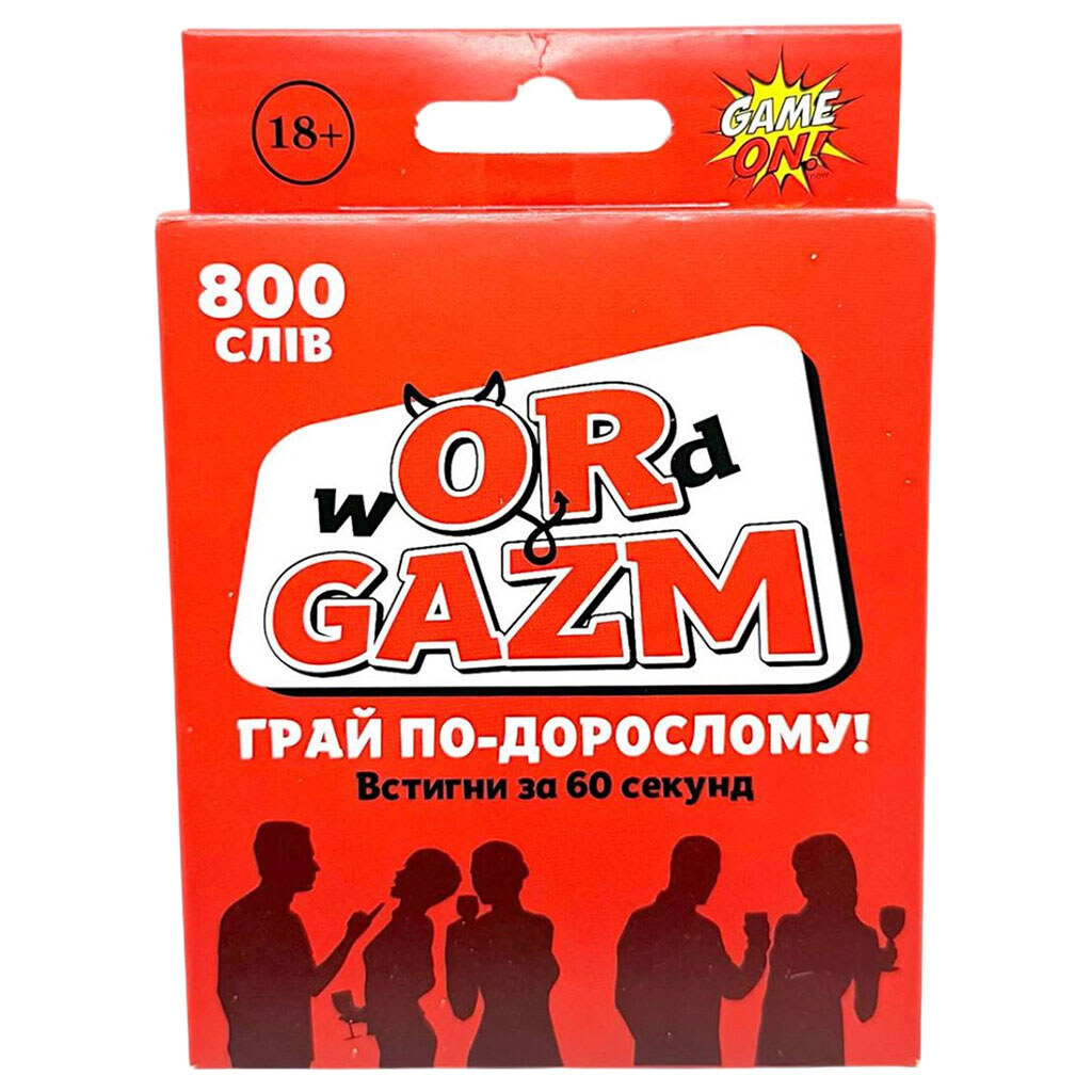Игра настольная "Wordgazm", 50 карт, Mic - № 1 Игра настольная "Wordgazm", 50 карт, Mic - № 1
