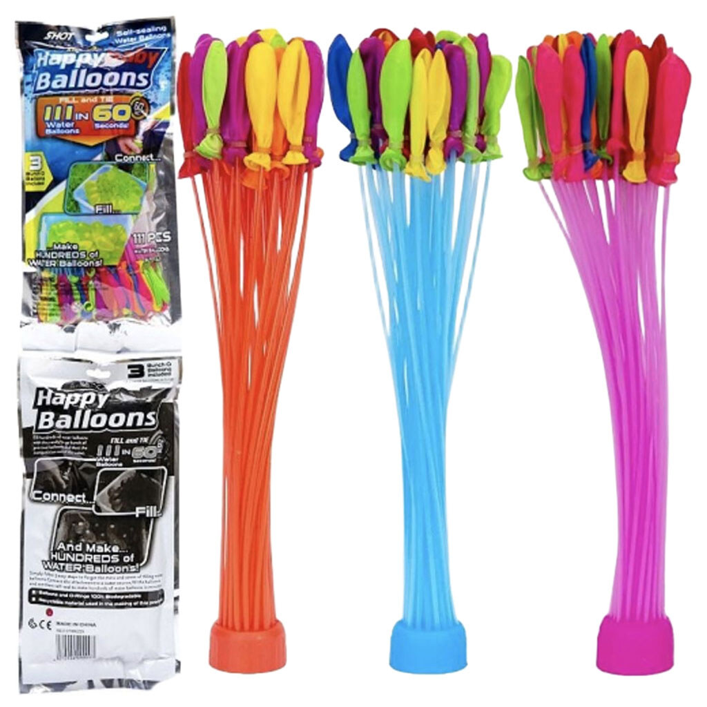 Набір кульок "Bunch o water balloons", 111 шт. за 60 секунд, Канцмір - № 2 Набір кульок "Bunch o water balloons", 111 шт. за 60 секунд, Канцмір - № 2