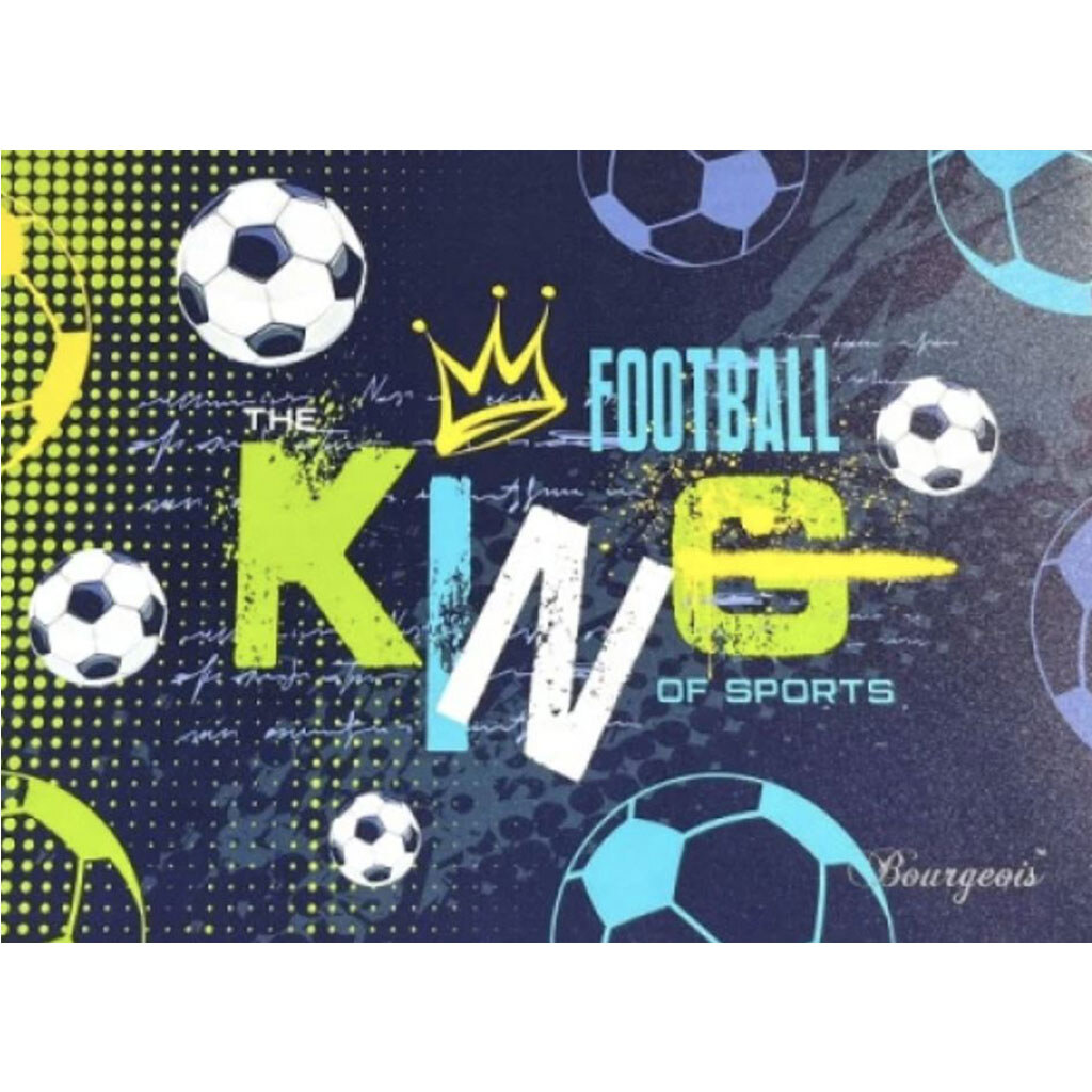Папка на блискавці "Football king", А4+, Mic - № 2 Папка на блискавці "Football king", А4+, Mic - № 2