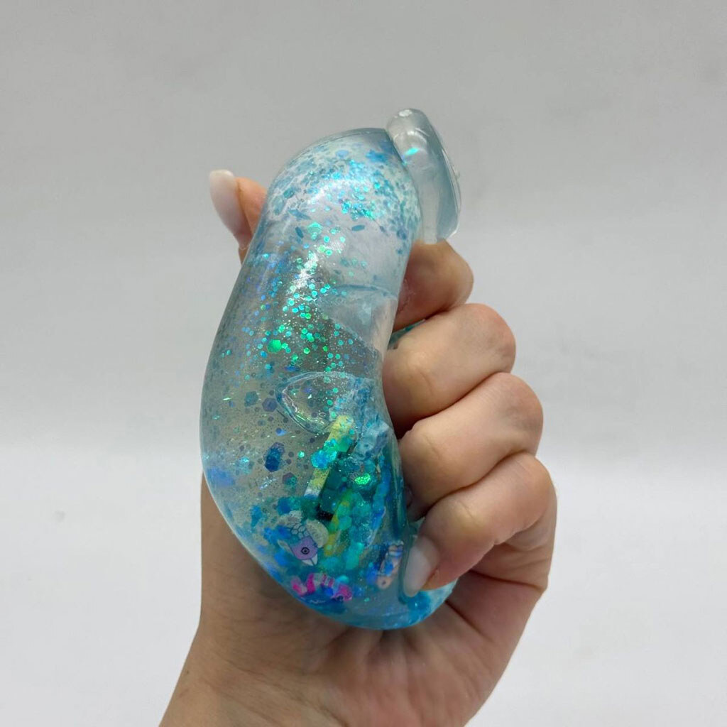 Сквиш-антистресс "Бутылка с фруктами", 8cm, Mic - № 2 Сквиш-антистресс "Бутылка с фруктами", 8cm, Mic - № 2