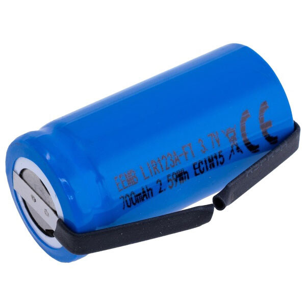 Акумулятор EEMB LIR123A-FT - № 1 Акумулятор EEMB LIR123A-FT - № 1