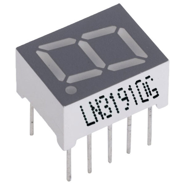 Індикатор семисегментний LN3191DG - № 1 Індикатор семисегментний LN3191DG - № 1