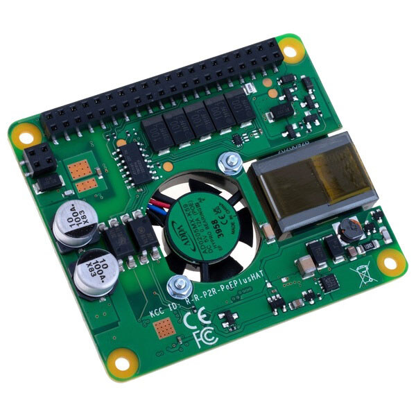 Модуль PoE живлення Raspberry Pi PoE+ HAT SC1022 - № 2 Модуль PoE живлення Raspberry Pi PoE+ HAT SC1022 - № 2