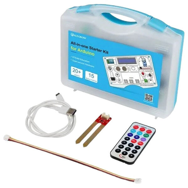 Набор All-in-one Starter Kit for Arduino Common Board Design Kit with 15 Sensors and 21 Lessons, Elecrow - № 5 Набор All-in-one Starter Kit for Arduino Common Board Design Kit with 15 Sensors and 21 Lessons, Elecrow - № 5