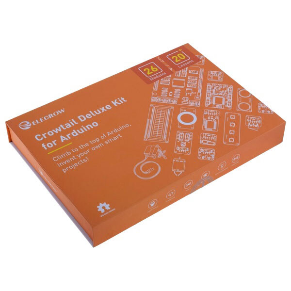 Набір Crowtail-Deluxe Kit для Arduino, Elecrow - № 2 Набір Crowtail-Deluxe Kit для Arduino, Elecrow - № 2