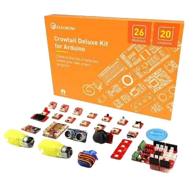 Набір Crowtail-Deluxe Kit для Arduino, Elecrow - № 3 Набір Crowtail-Deluxe Kit для Arduino, Elecrow - № 3