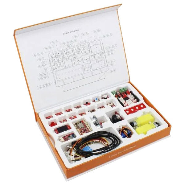 Набір Crowtail-Deluxe Kit для Arduino, Elecrow - № 4 Набір Crowtail-Deluxe Kit для Arduino, Elecrow - № 4