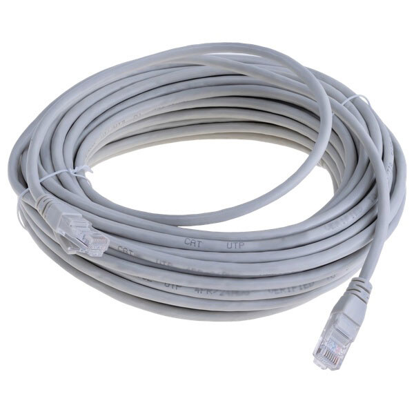 Патч-корд CCA, CAT6 UTP, 20.0 м., Сірий - № 1 Патч-корд CCA, CAT6 UTP, 20.0 м., Сірий - № 1