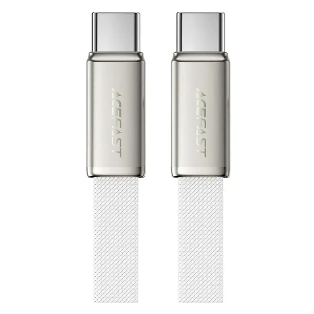 USB кабель Acefast C24-03, Type-C, 1.2 м., Білий - № 1 USB кабель Acefast C24-03, Type-C, 1.2 м., Білий - № 1