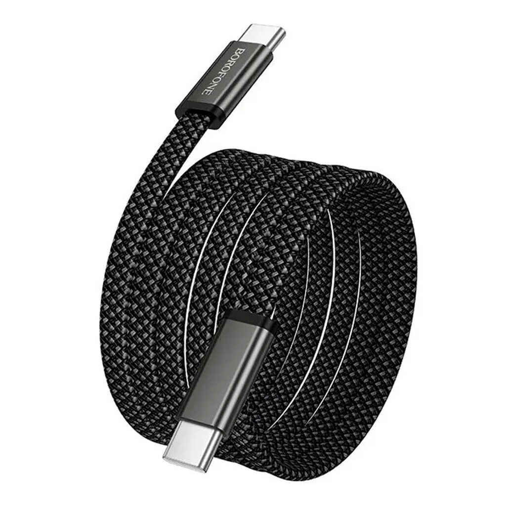 USB кабель Borofone BX124, Type-C, 1.0 м., Черный - № 2 USB кабель Borofone BX124, Type-C, 1.0 м., Черный - № 2