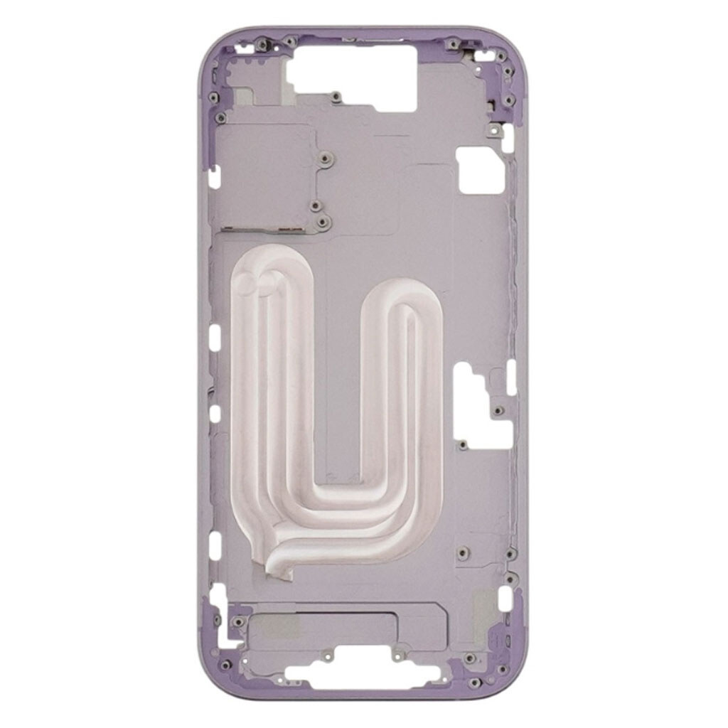 Средняя часть Apple iPhone 17, Фиолетовый - № 2 Средняя часть Apple iPhone 17, Фиолетовый - № 2
