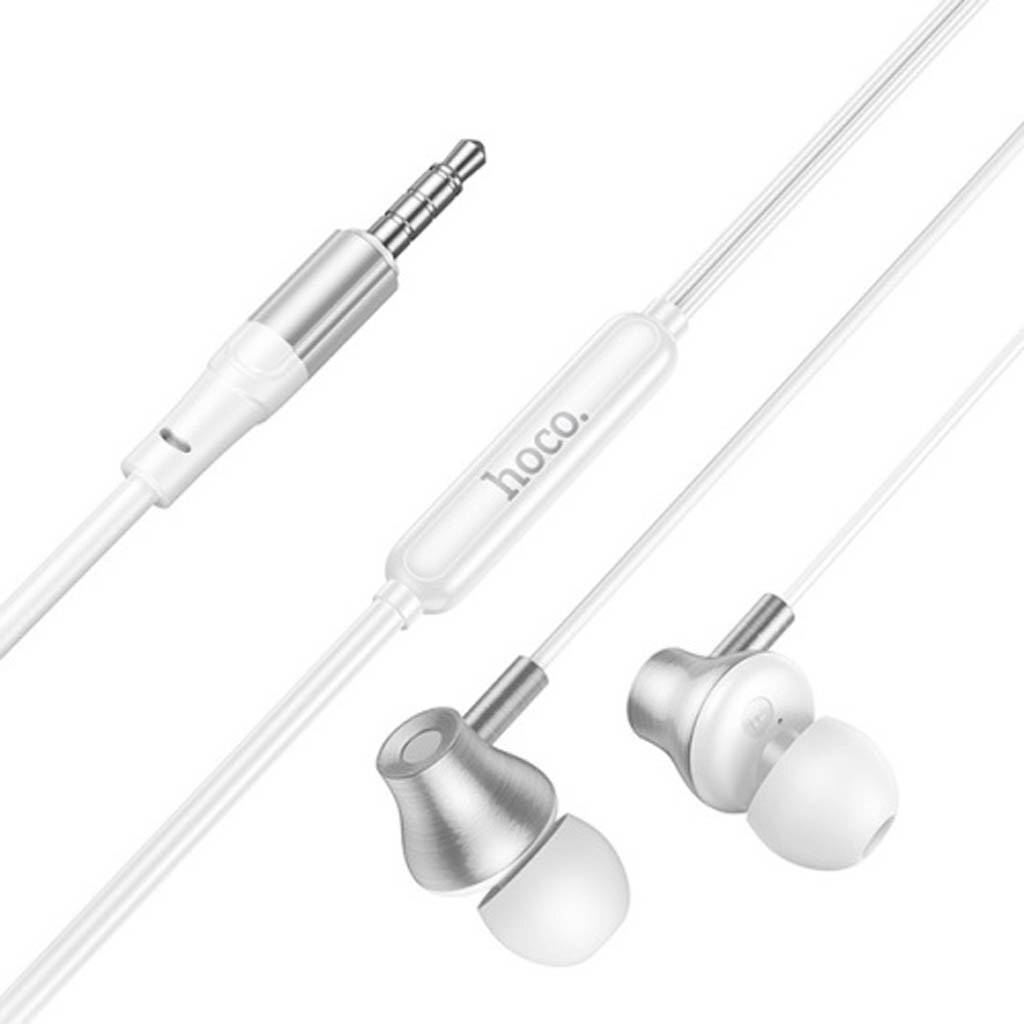 Наушники Hoco M119, С микрофоном, Серебряный - № 4 Наушники Hoco M119, С микрофоном, Серебряный - № 4