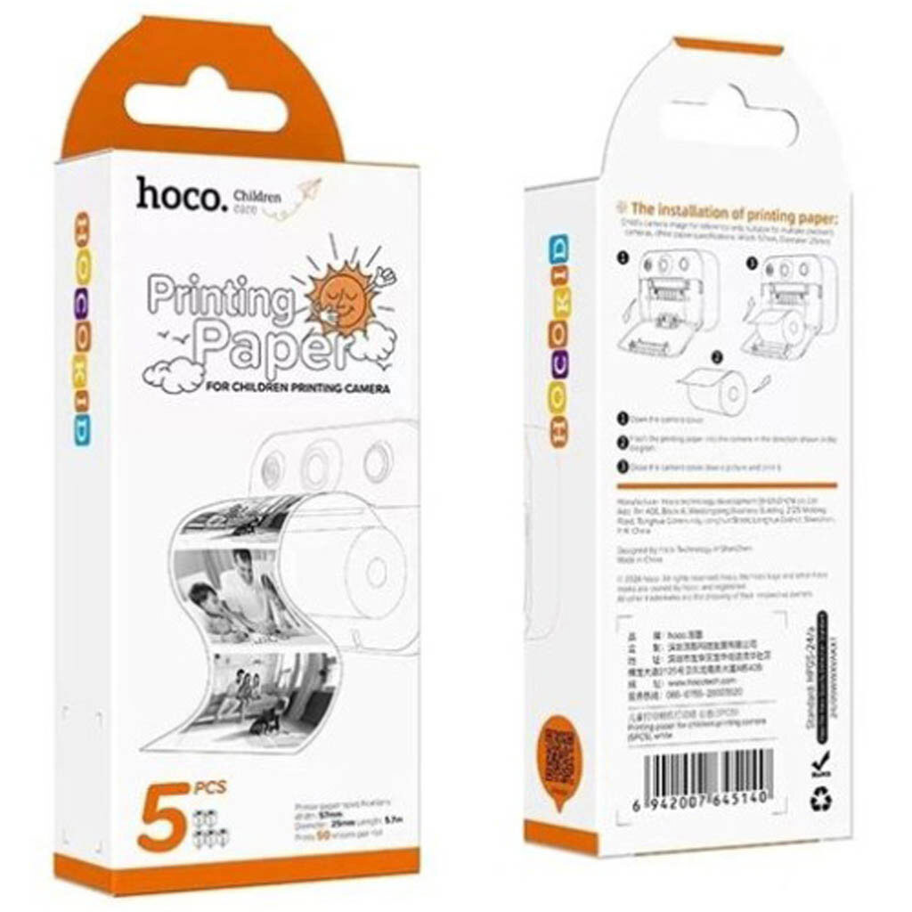 Фотопапір Hoco, Білий - № 5 Фотопапір Hoco, Білий - № 5