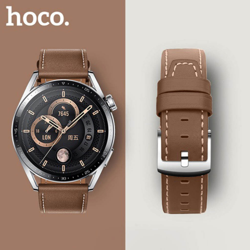 Ремінець універсальний, Hoco iWatch WH10, Коричневий - № 2 Ремінець універсальний, Hoco iWatch WH10, Коричневий - № 2