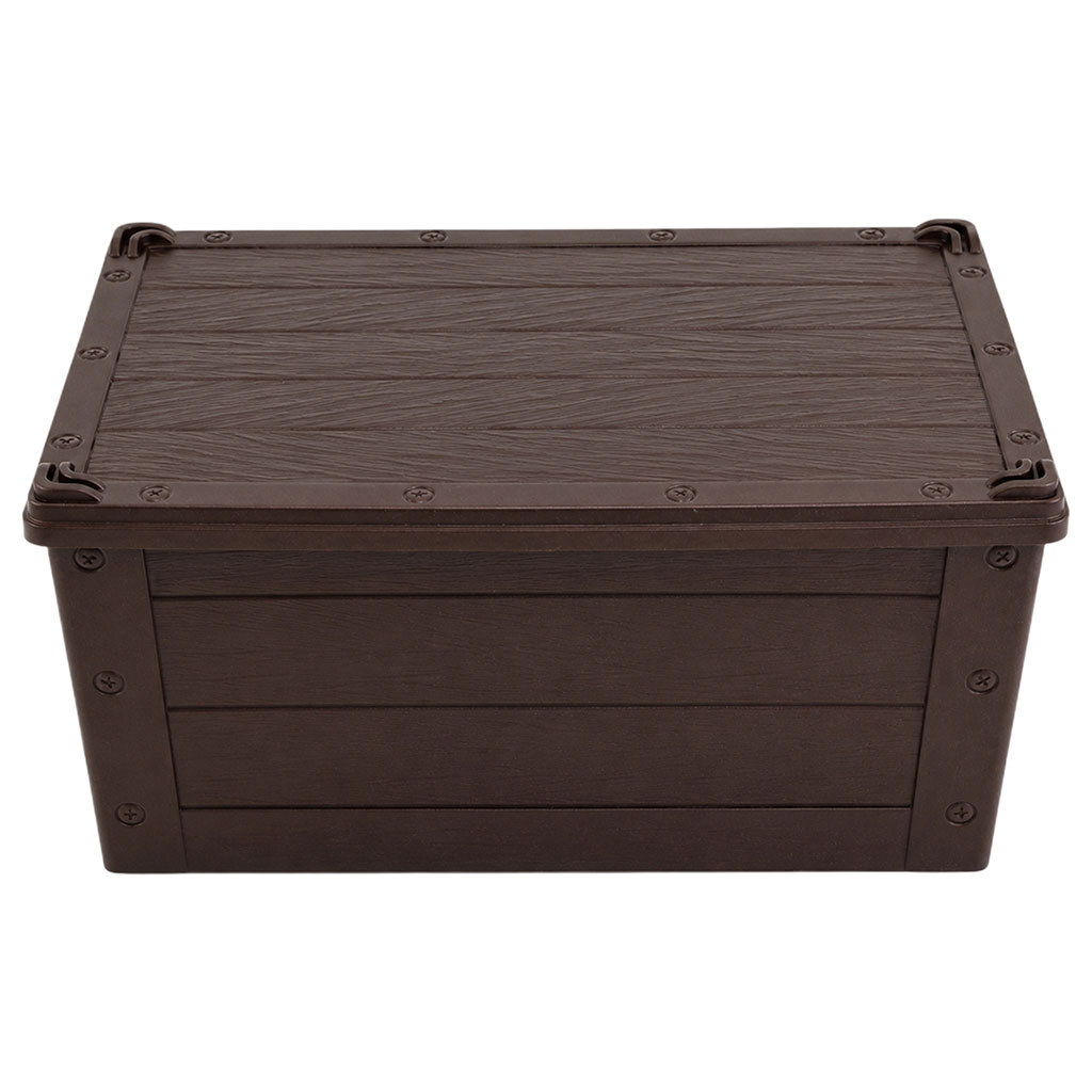 Кошик для зберігання пластиковий з кришкою Alya Plastik ALY-351 - № 1 Кошик для зберігання пластиковий з кришкою Alya Plastik ALY-351 - № 1