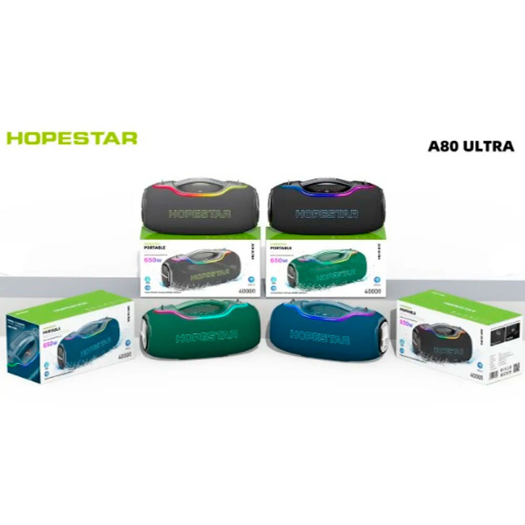Портативная колонка Hopestar A80 Ultra, Черный - № 2 Портативная колонка Hopestar A80 Ultra, Черный - № 2