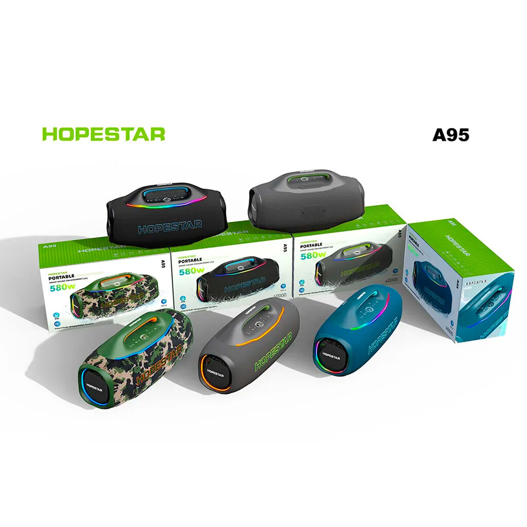 Портативная колонка Hopestar A95, Черный - № 2 Портативная колонка Hopestar A95, Черный - № 2