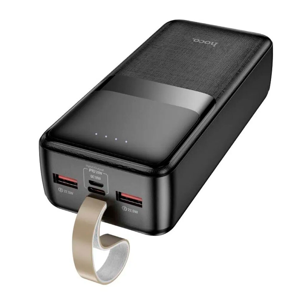 Портативная батарея (Power Bank) Hoco DB107 Mercurius, 30000 mAh, Черный - № 2 Портативная батарея (Power Bank) Hoco DB107 Mercurius, 30000 mAh, Черный - № 2