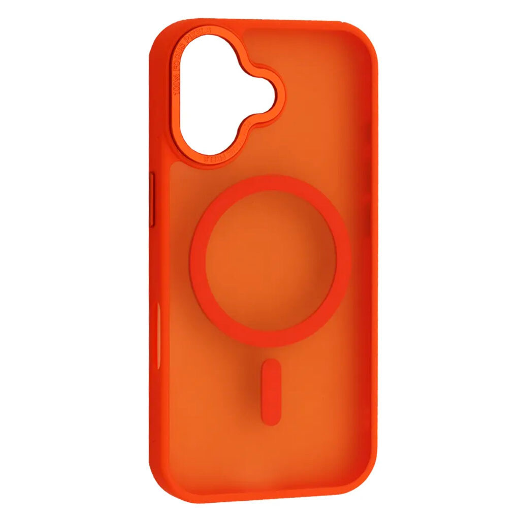 Чехол (накладка) Apple iPhone 17, Guard Matte, MagSafe, Оранжевый - № 1 Чехол (накладка) Apple iPhone 17, Guard Matte, MagSafe, Оранжевый - № 1