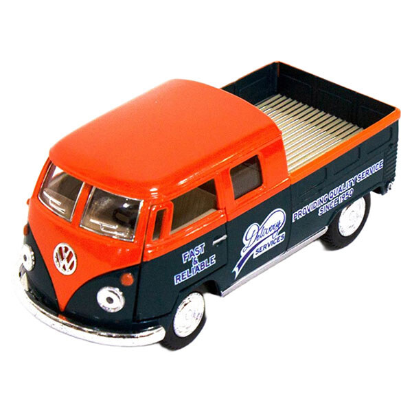 Машинка "Volkswagen Bus Delivery", Kinsmart - № 1 Машинка "Volkswagen Bus Delivery", Kinsmart - № 1