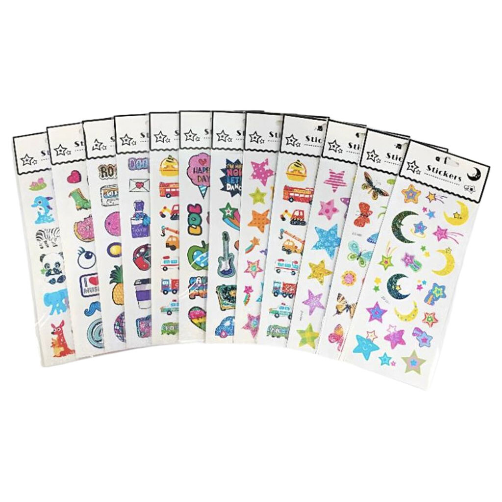 Наклейки дизайн "Stickers", набір 6 шт., Malevaro - № 1 Наклейки дизайн "Stickers", набір 6 шт., Malevaro - № 1