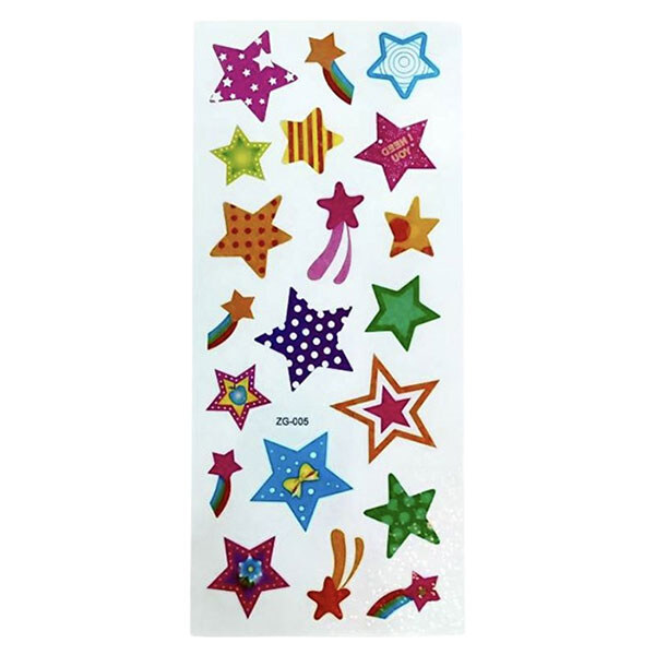 Наклейки дизайн "Stickers", набір 6 шт., Malevaro - № 3 Наклейки дизайн "Stickers", набір 6 шт., Malevaro - № 3
