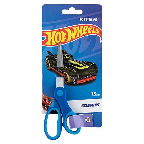 Ножницы детские "Hot Wheels", 15 см, Kite - № 2 Ножницы детские "Hot Wheels", 15 см, Kite - № 2