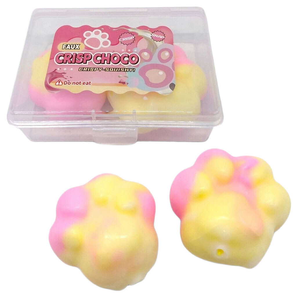 Сквіш "Crisp Choco лапка", Mic - № 2 Сквіш "Crisp Choco лапка", Mic - № 2