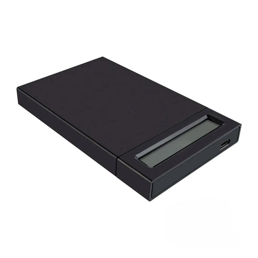 Зовнішня USB кишеня для HDD/SSD Shuole U2537-P, Чорний - № 1 Зовнішня USB кишеня для HDD/SSD Shuole U2537-P, Чорний - № 1