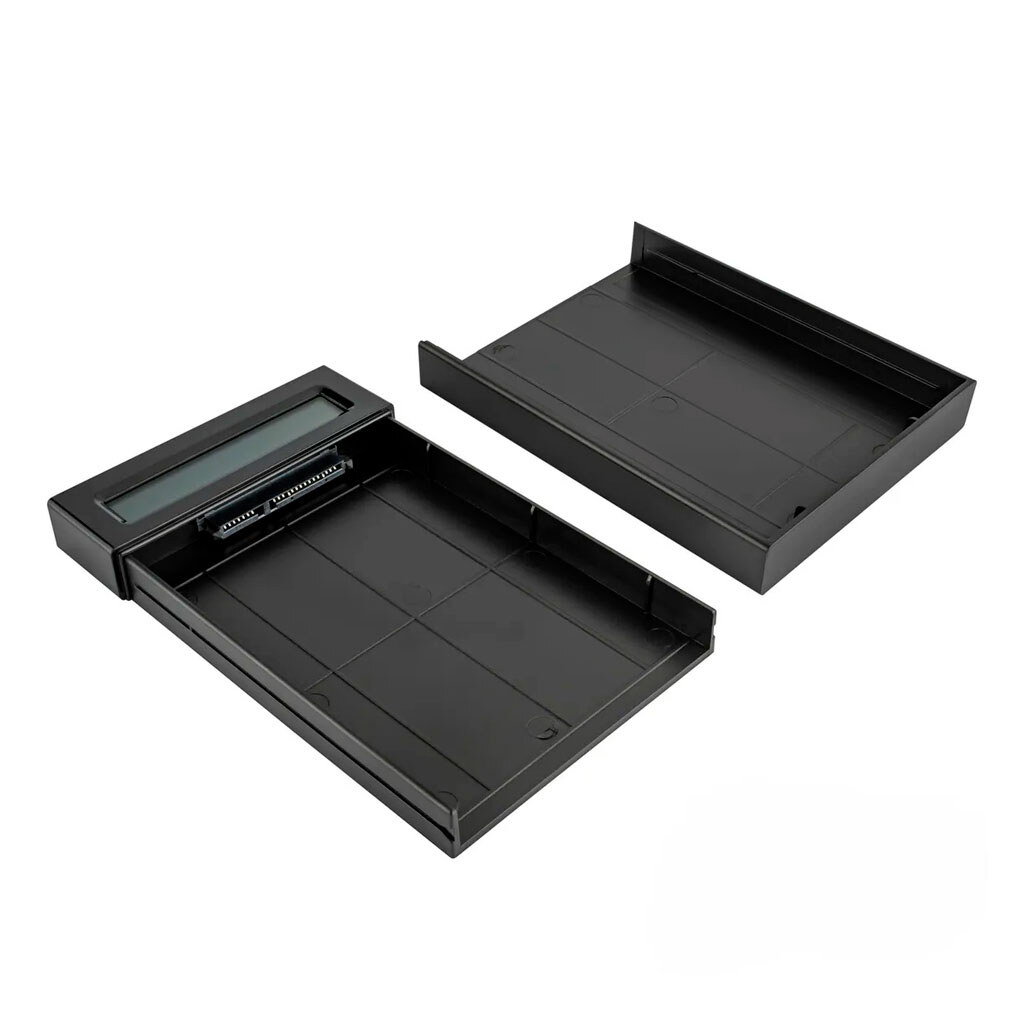 Зовнішня USB кишеня для HDD/SSD Shuole U2537-P, Чорний - № 3 Зовнішня USB кишеня для HDD/SSD Shuole U2537-P, Чорний - № 3