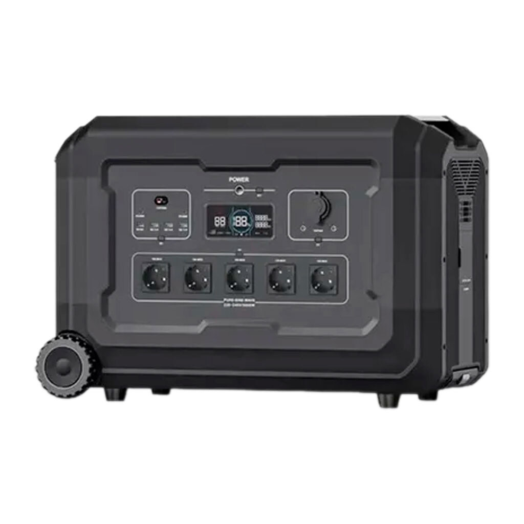 Портативна зарядна станція S3 3600W, Чорний - № 1 Портативна зарядна станція S3 3600W, Чорний - № 1